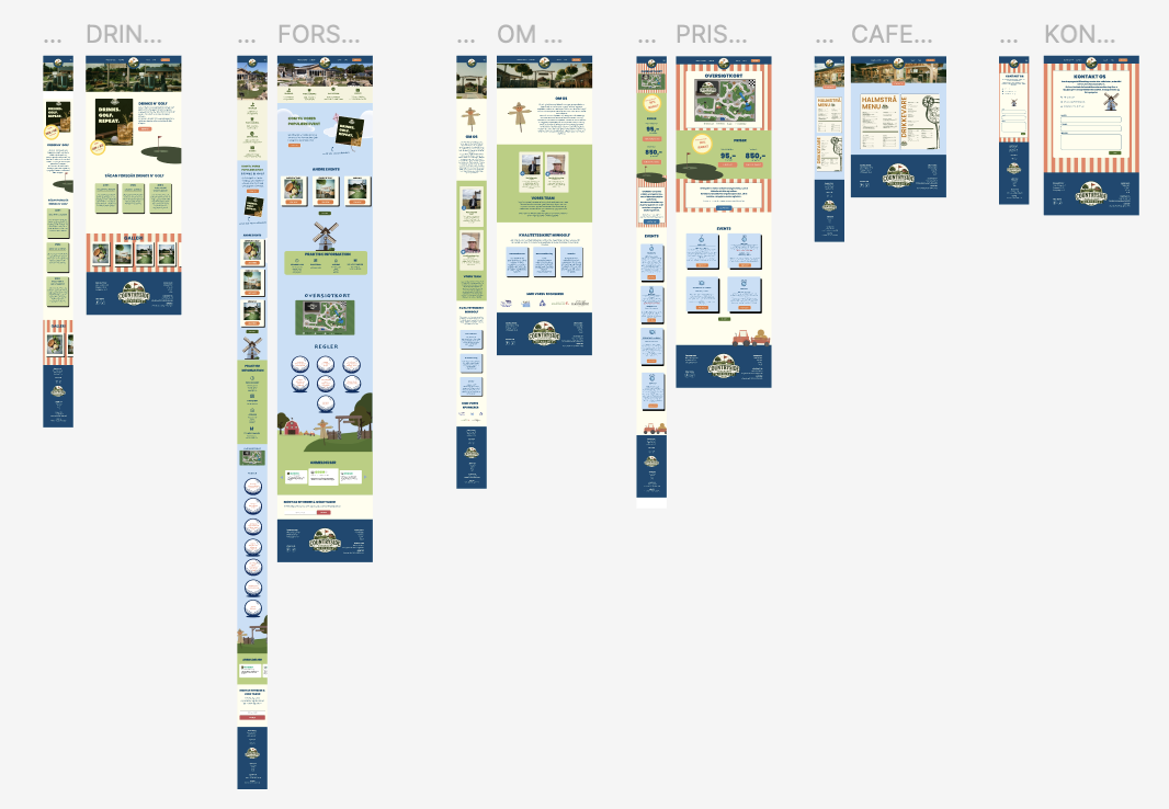 Countryside Minigolf kampagneplakat